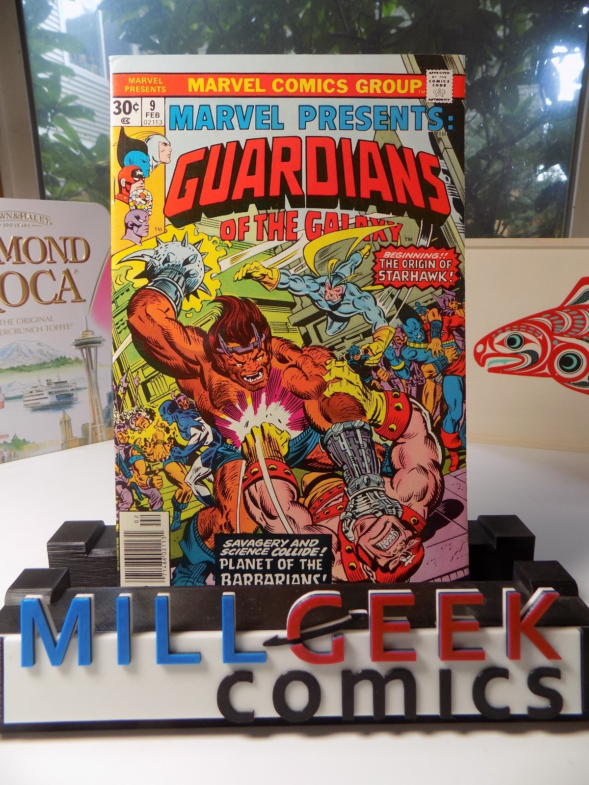 Marvel Presents: Guardians o/t Galaxy #9 Marvel Comic February 1977 Very Fine+