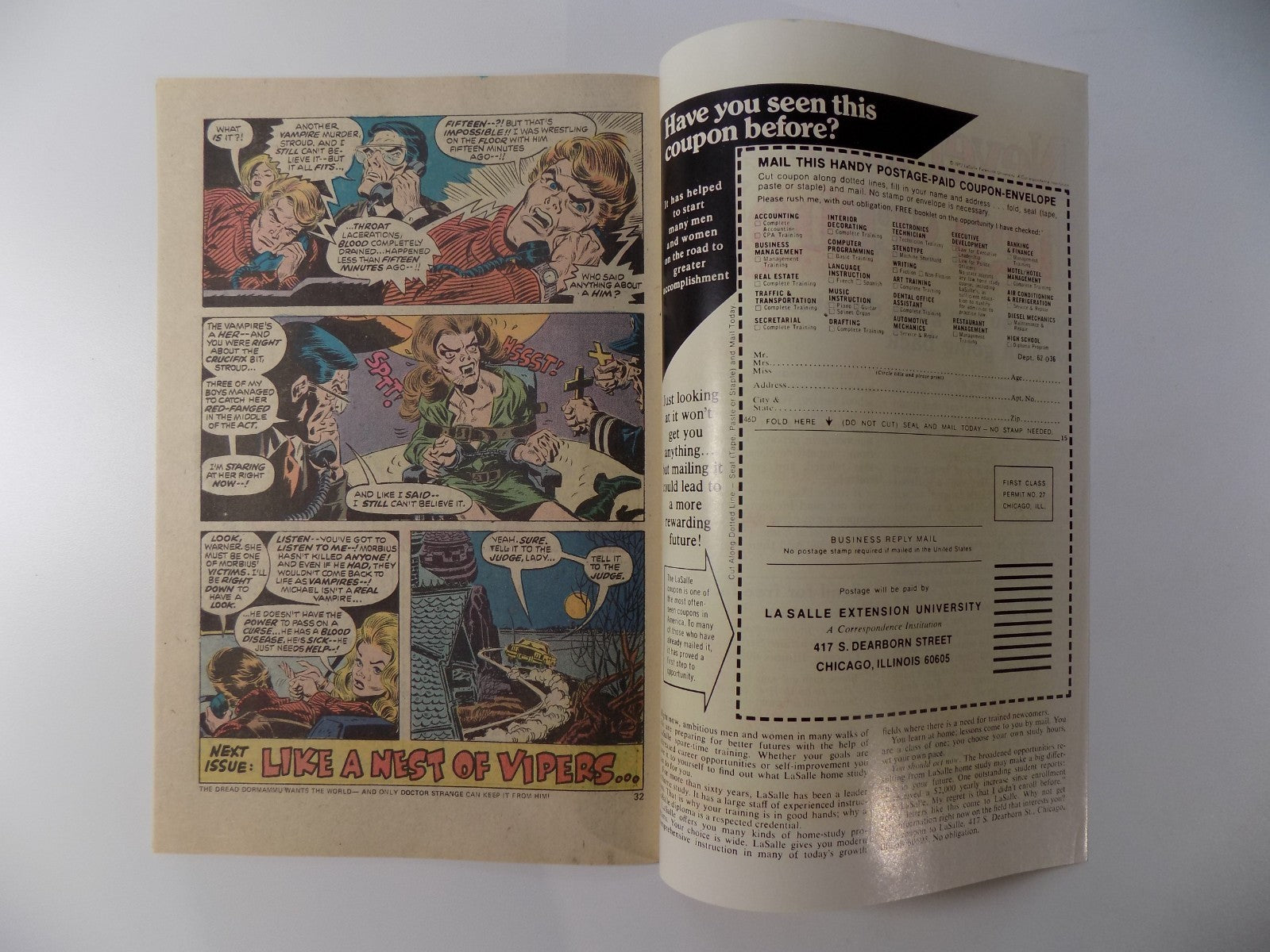 Adventure Into Fear #27 Marvel Comic April 1975 Very Fine+