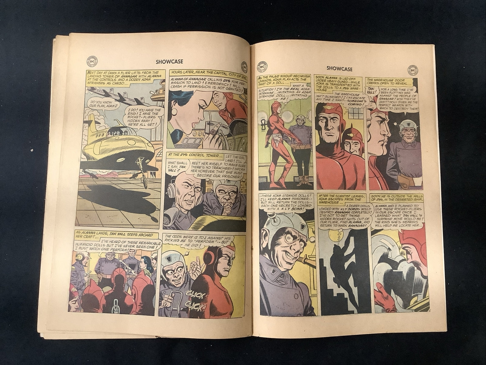 Showcase #18 (1956) Good (2.0) Gardner Fox, 2nd appearance of Adam Strange