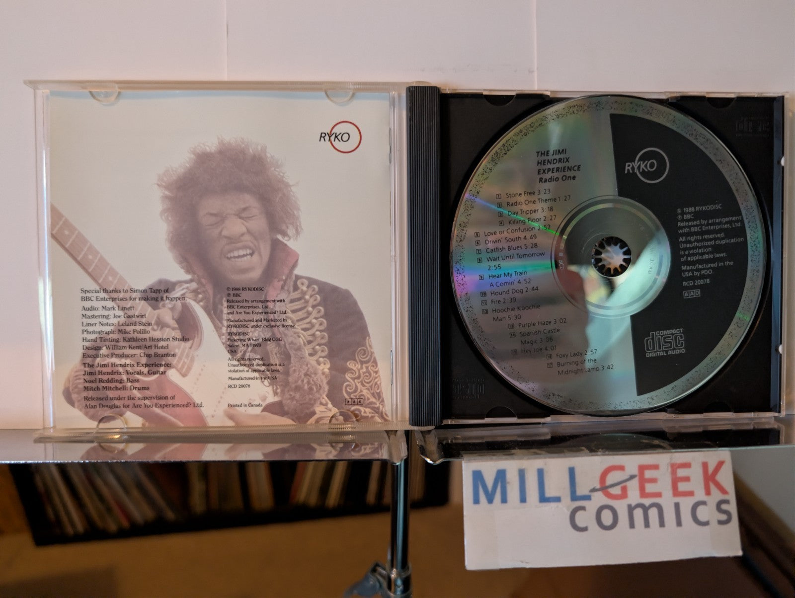 Jimi Hendrix 2 CD lot (Radio One, Woke Up This Morning and Found Myself Dead)-JD