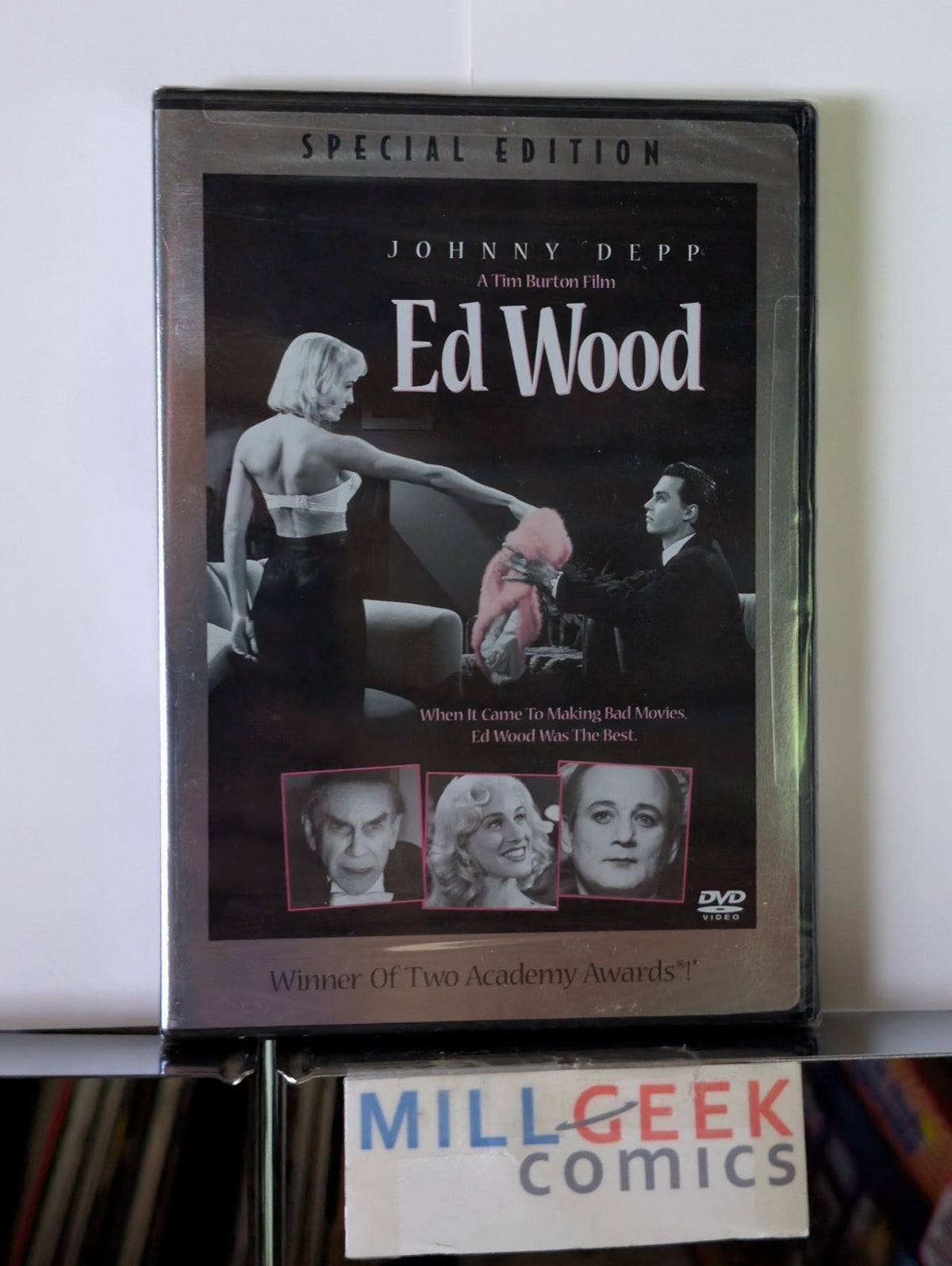Ed Wood - Special Edition, Johnny Depp (DVD 1994) -JD