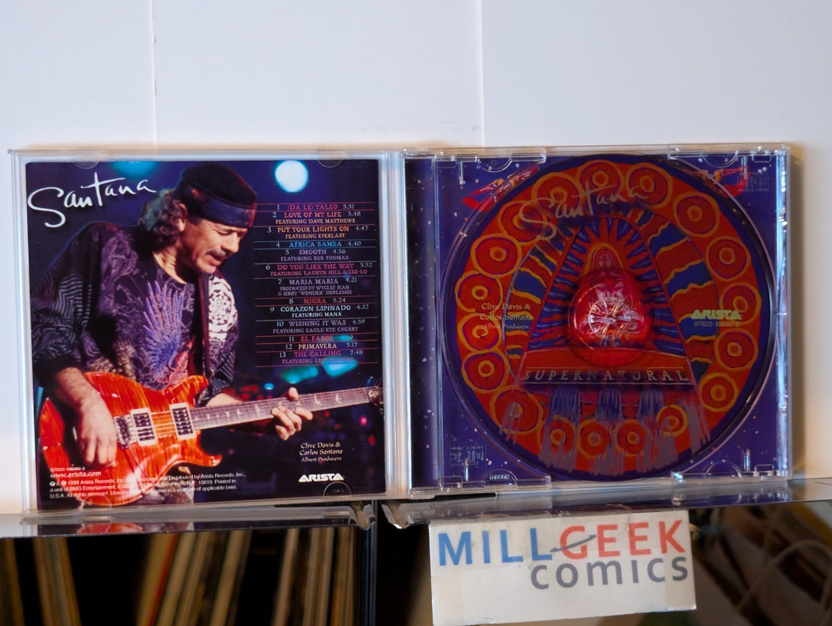 Phil Collins - Face Value / Santana - Supernatural (CD 1981) Like New -JD