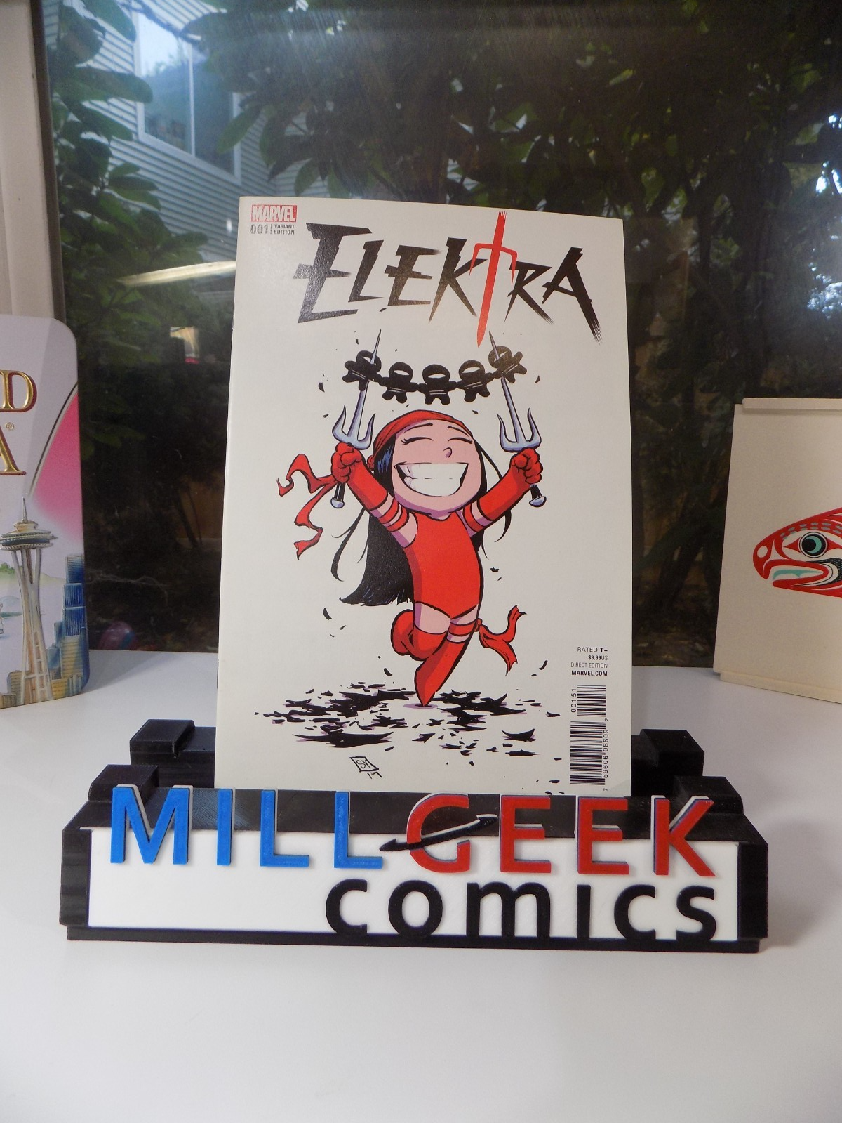 Elektra #1 April 2017 Scottie Young Variant Near Mint-