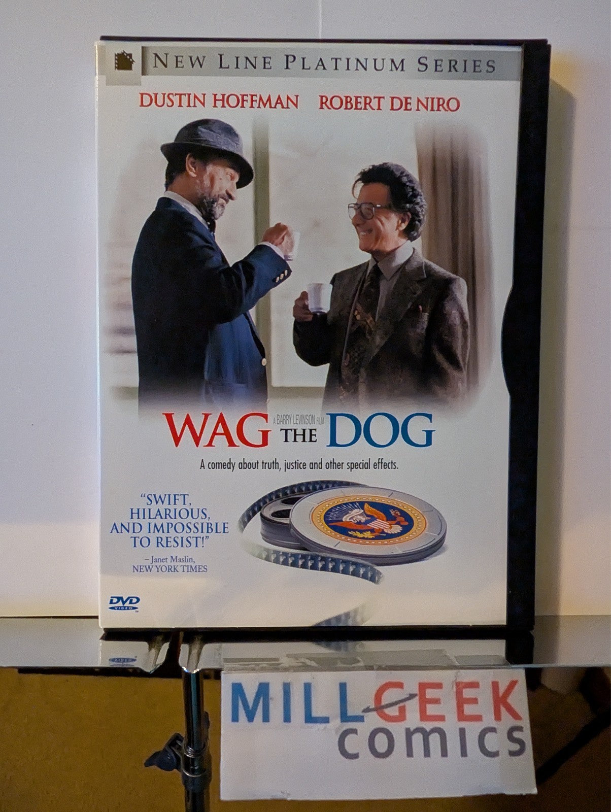 All the President's Men / Wag the Dog, 2 Movie Set (DVD) Like New -JD