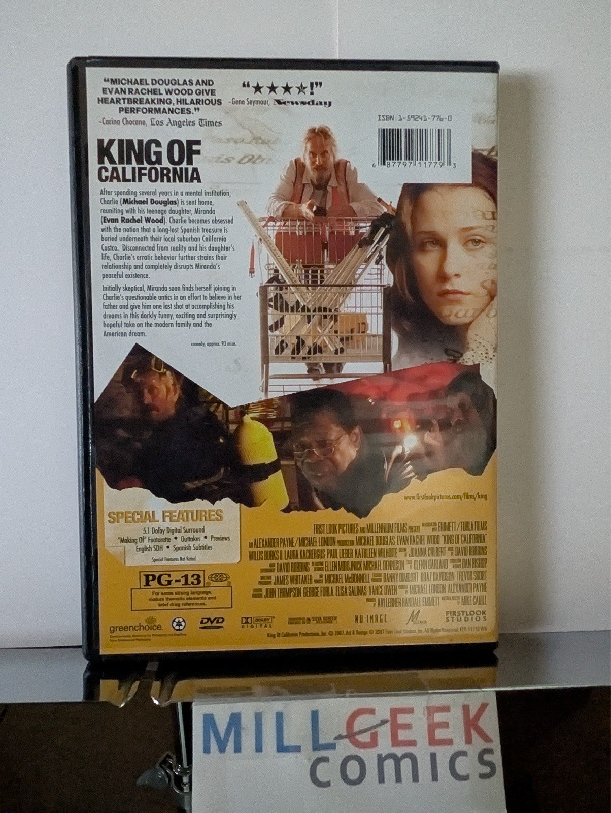 King of California / Nacho Libre, Movie Set (DVD) Like New -JD