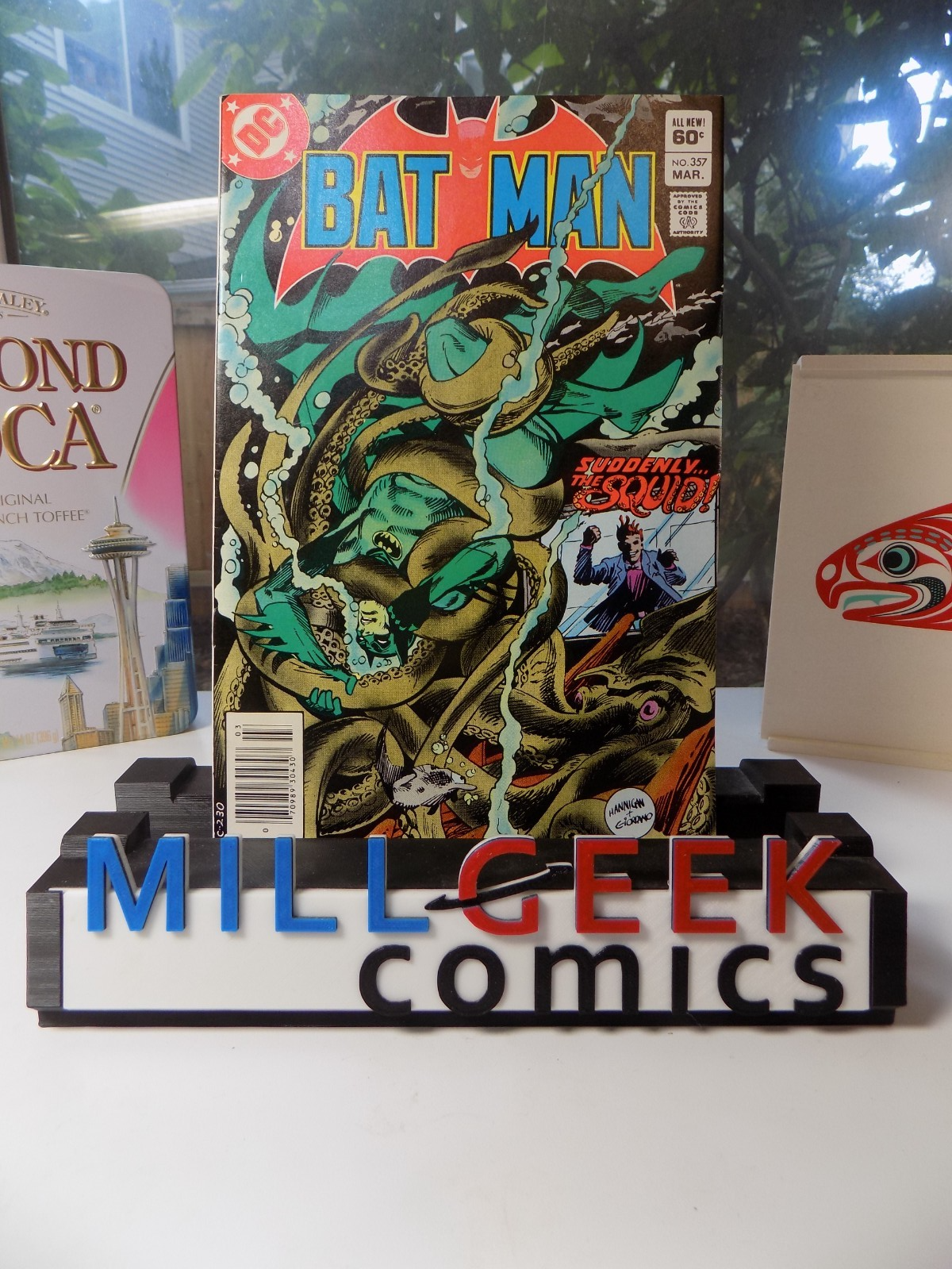 Batman #357 DC Comic March 1983 Very Fine w/ upside