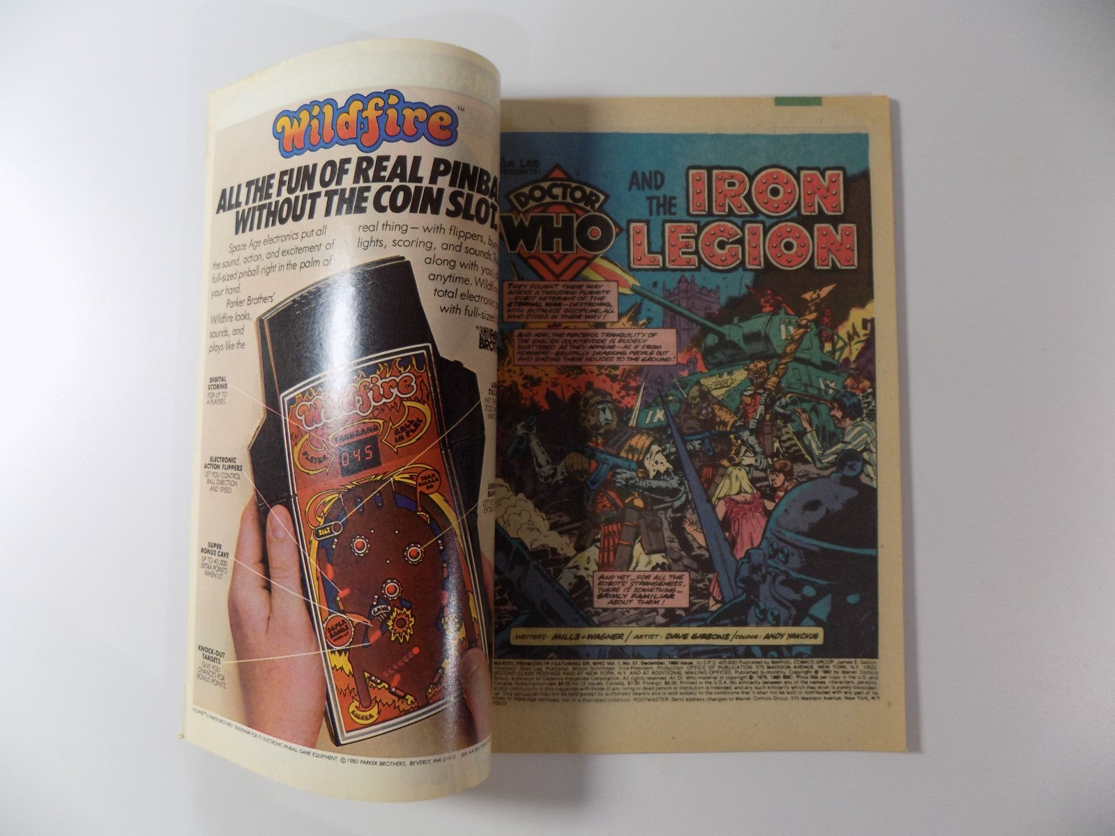 Marvel Premiere #57 Doctor Who December 1980 Very Fine-