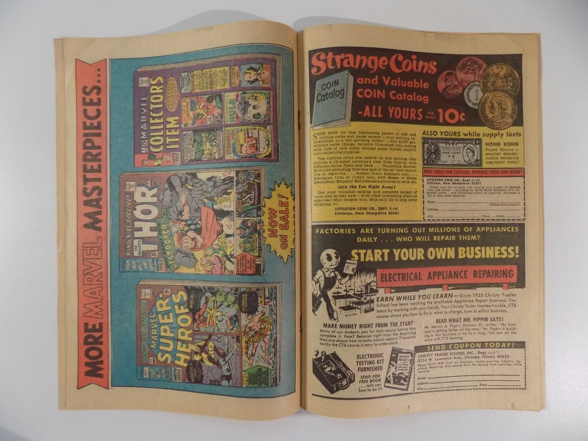 Thor #132 Marvel Comic September 1966 Fine