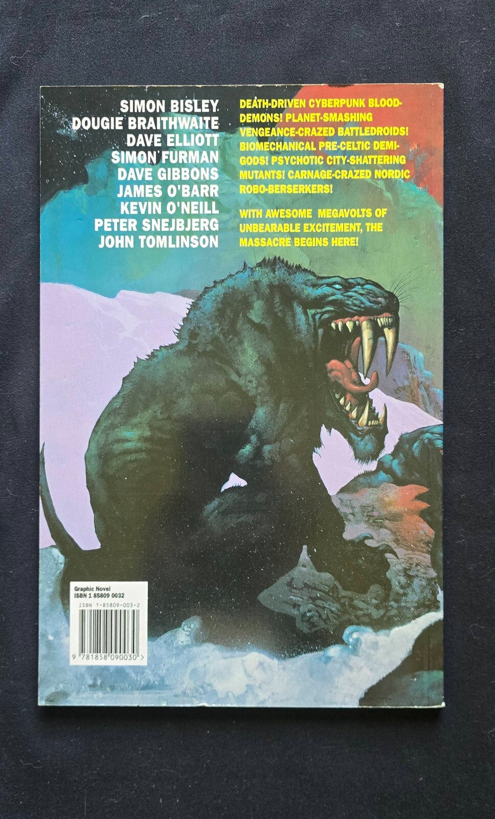 Monster Massacre - Simon Bisley art! (Atomeka Press 1993)