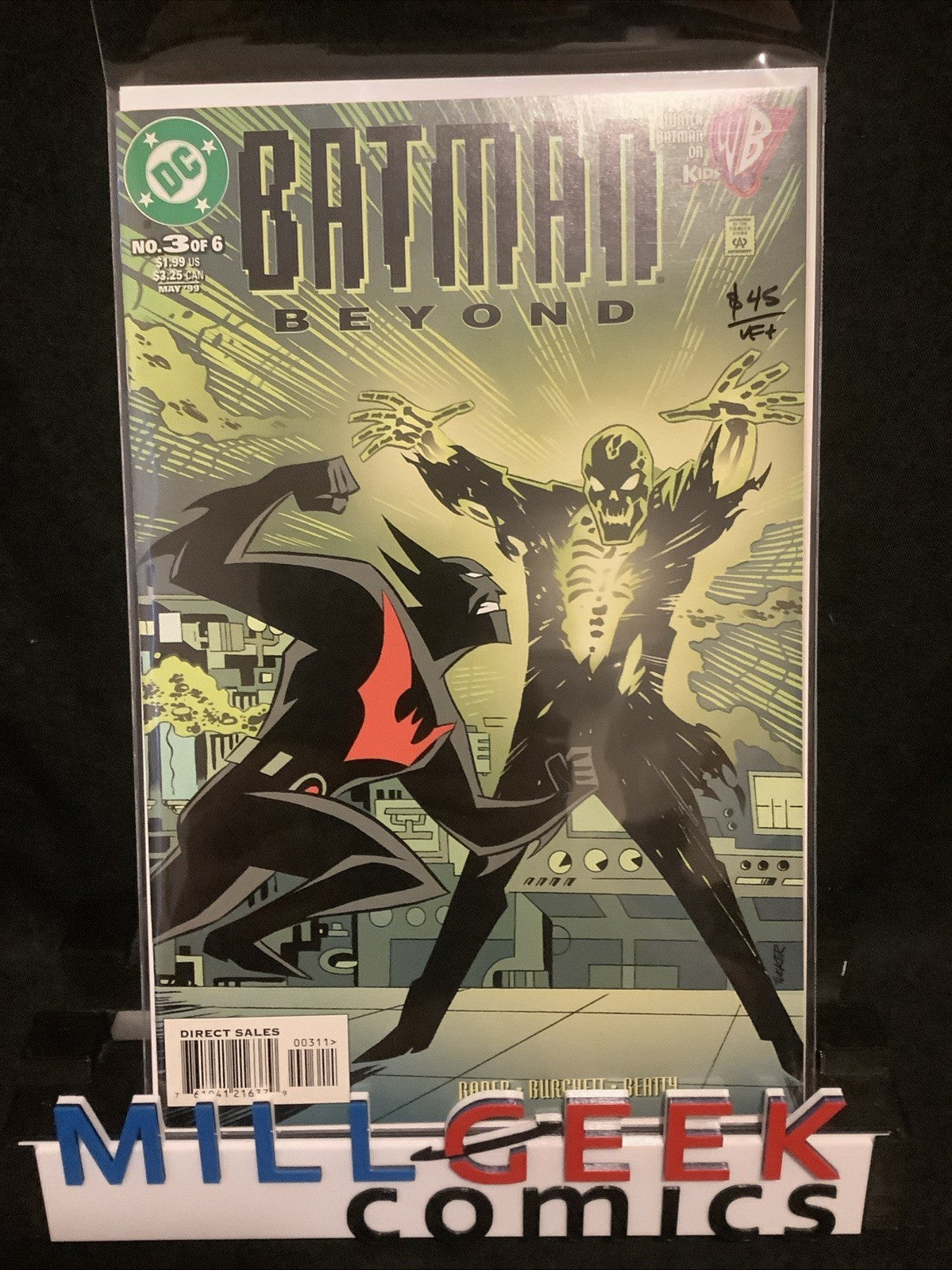 Batman Beyond #3 (DC Comics May 1999) VF+ (8.5) 1st App Blight