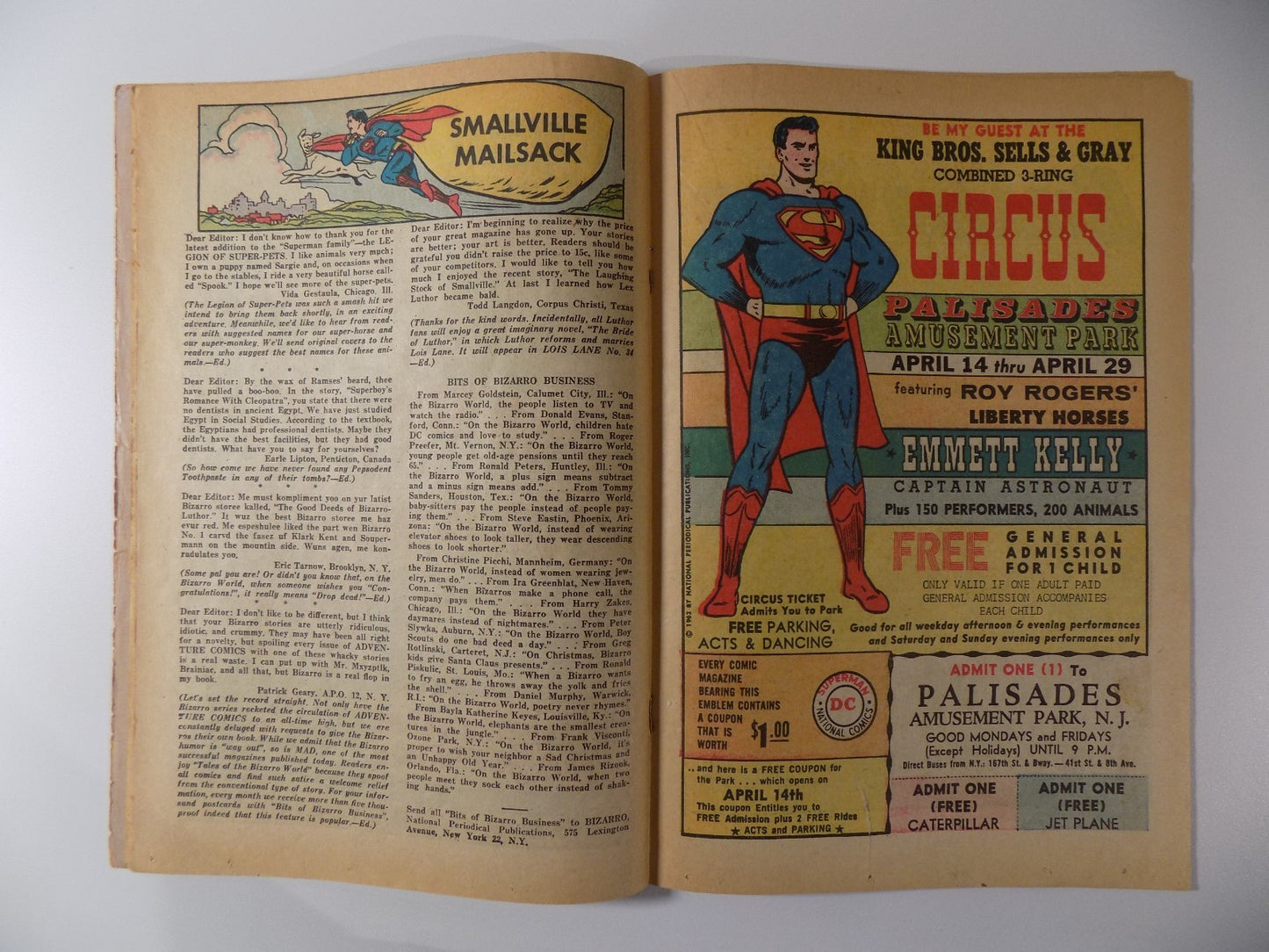 Adventure Comics #296 DC Comic Very Good- May 1962