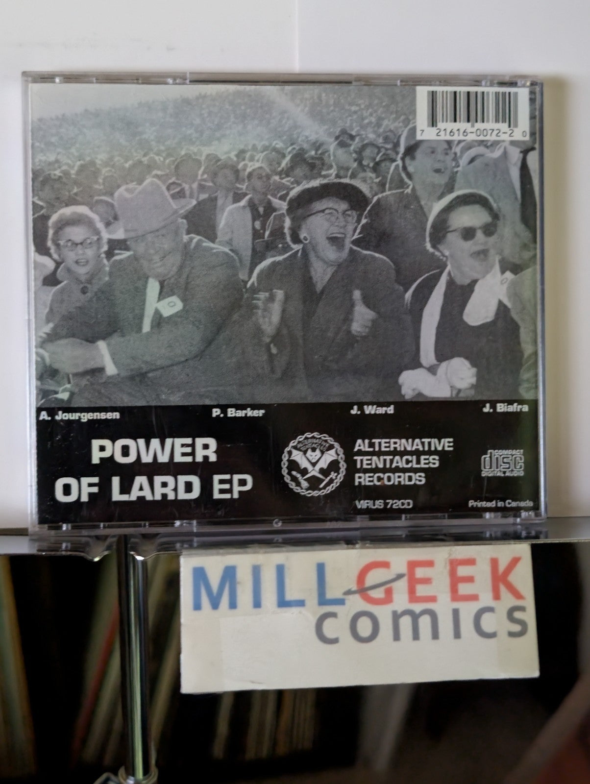 Lard - Power of Lard EP (CD) Ministry Dead Kennedys Jello Biafra -JD