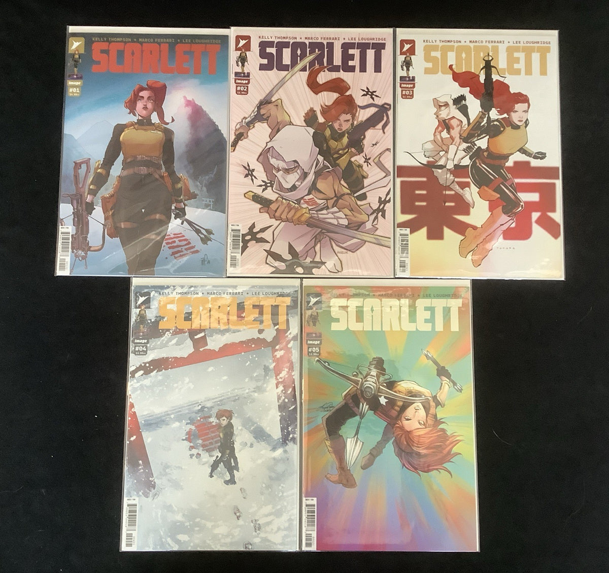Scarlett #1-5 Complete Comic Set, Image Comics, Energon Universe, GI Joe, 2024