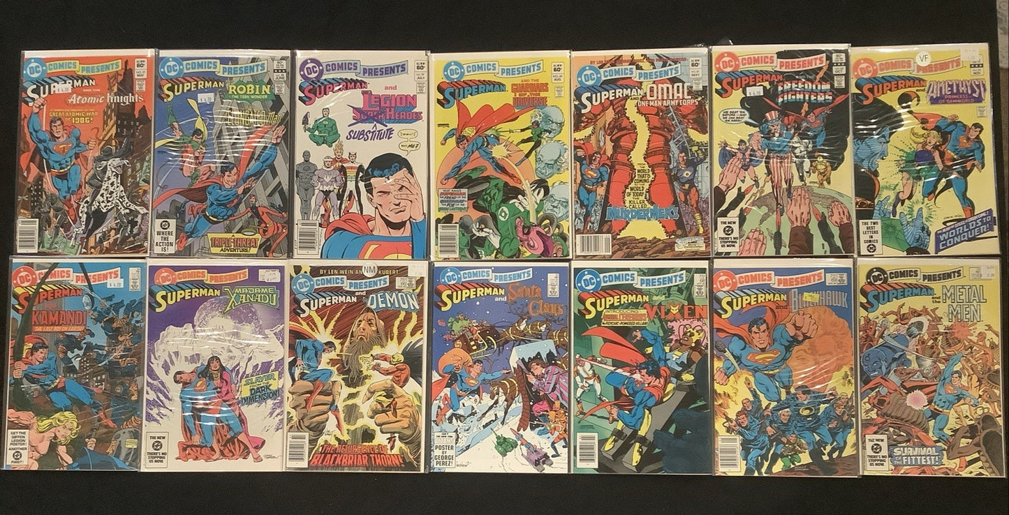 DC Comics Presents #1-97 + Annuals #1-4 Complete Comic Set, Teen Titans, He-Man