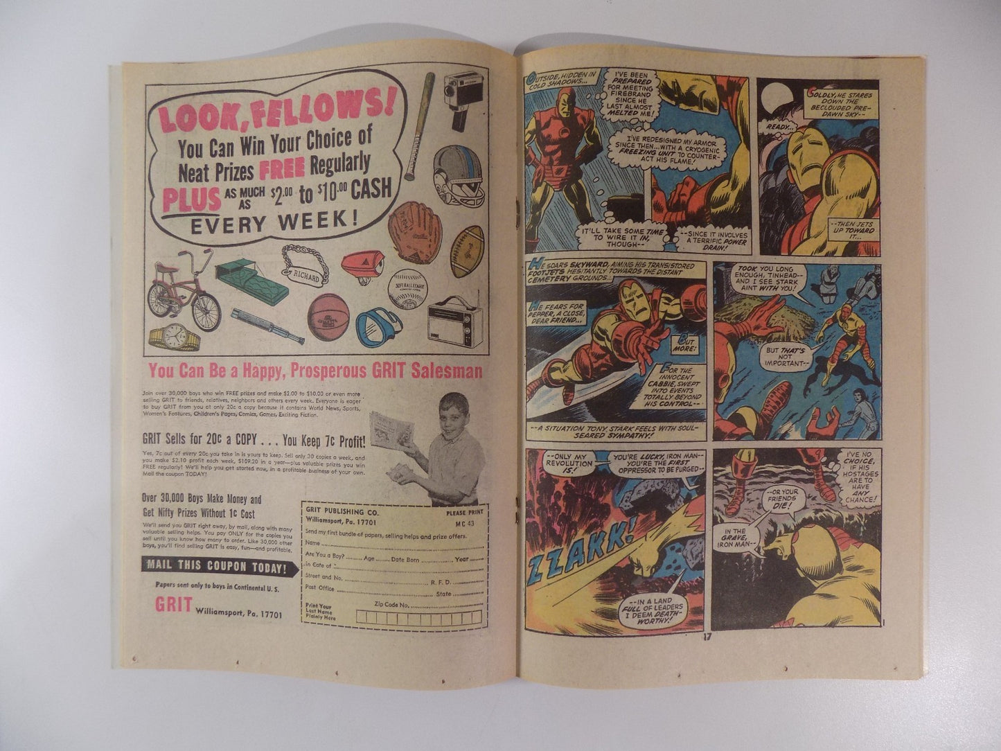 Iron Man #59 Marvel Comic June 1973 Very Fine-
