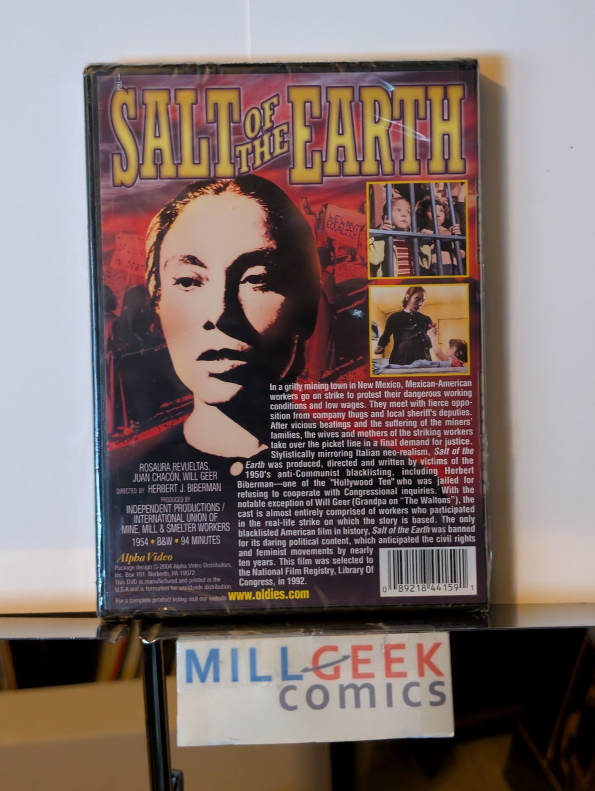 Salt of the Earth, Herbert J. Biberman (DVD 1954) -JD