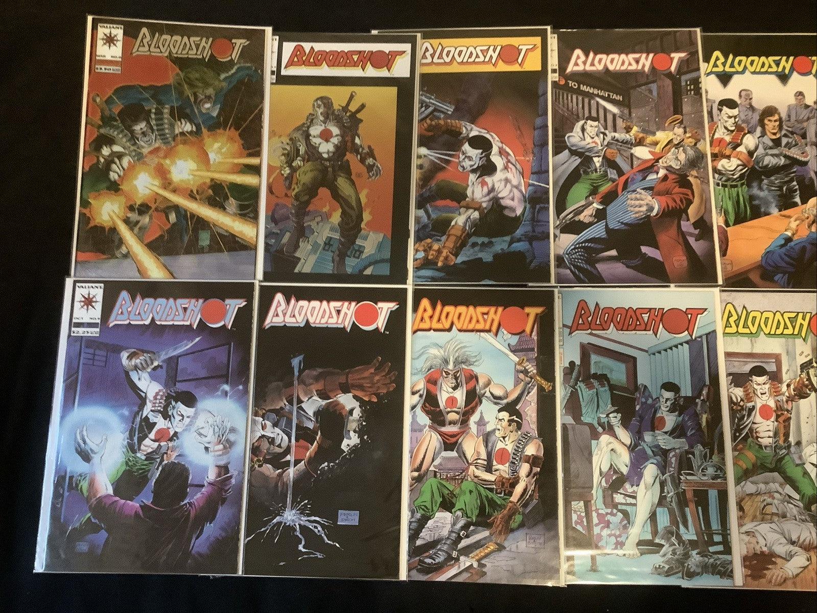 Bloodshot #0-51 + Yearbook + Last Stand Complete Comic Set, Valiant, 1993