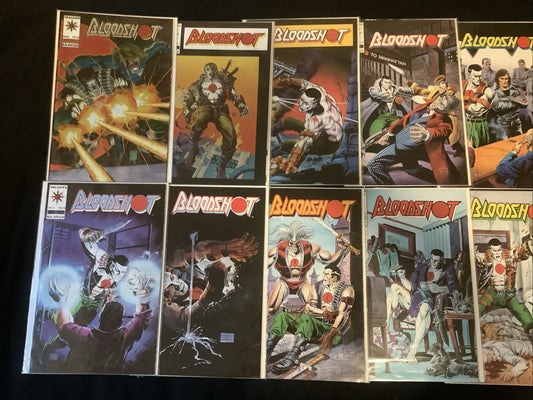 Bloodshot #0-51 + Yearbook + Last Stand Complete Comic Set, Valiant, 1993