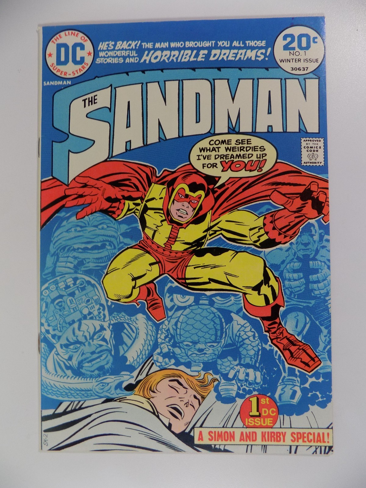 Sandman #1 DC Comic 1974 Very Fine+