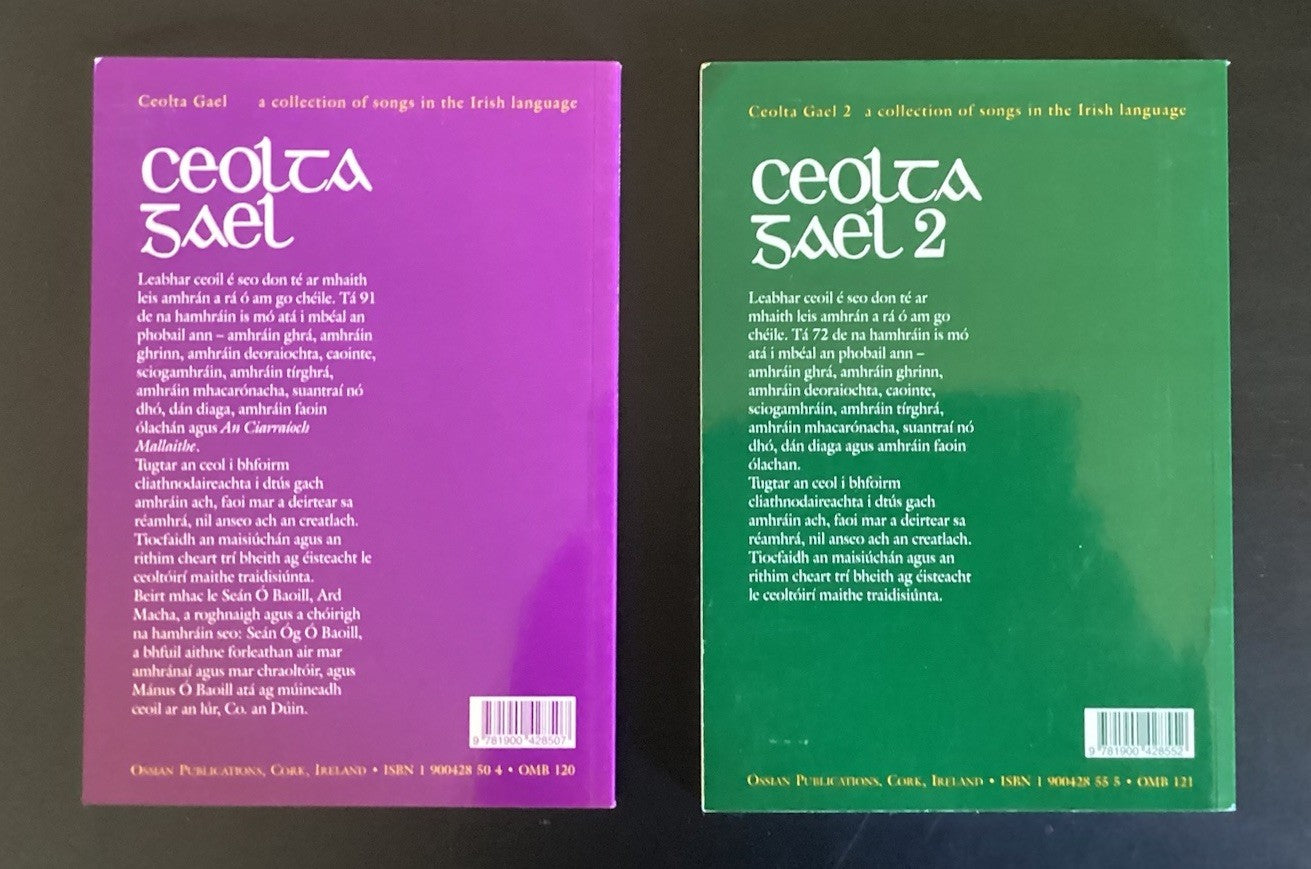 Ceolta Gael: Bk. 1&2 (Personality Songbooks): A Collection, - O Baoill, Manus JD
