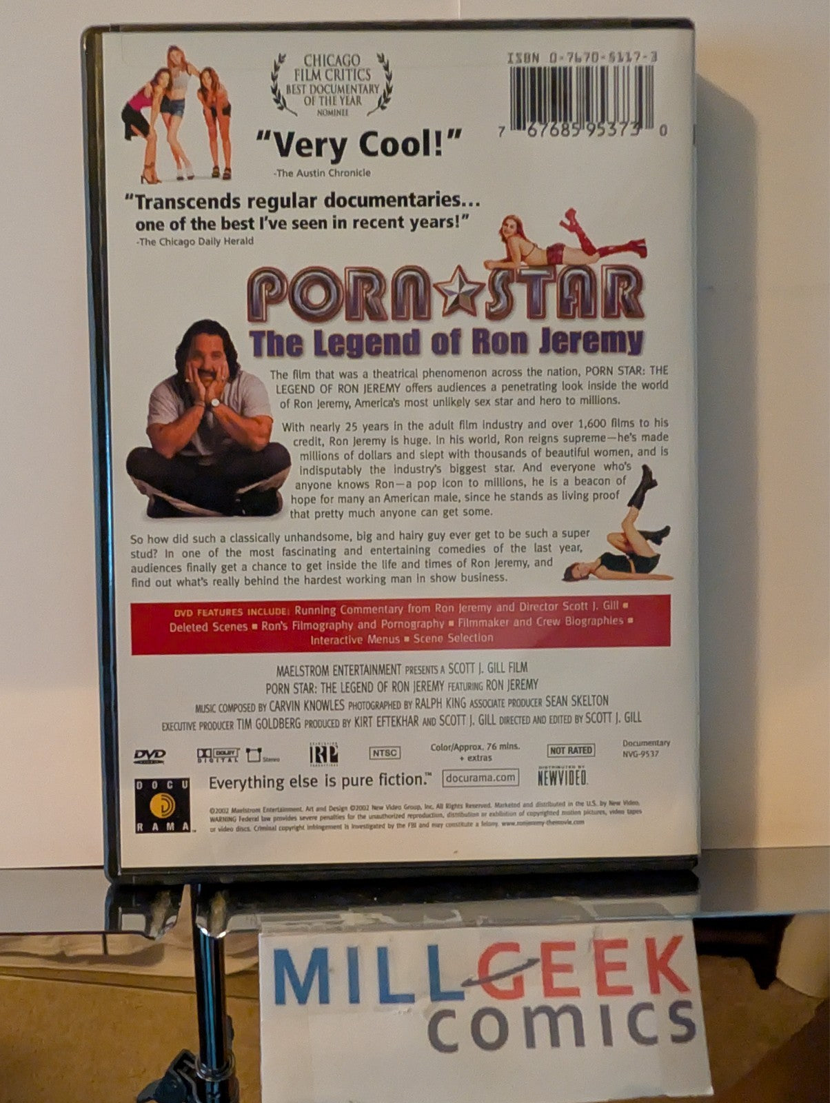 Boogie Nights / 2 Ron Jeremy Movies / This Film is Not Yet Rated (DVD) -JD