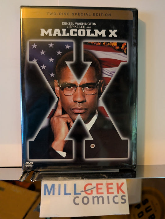 Malcolm X, Denzel Washington, a Spike Lee Joint (DVD, 1992) -JD