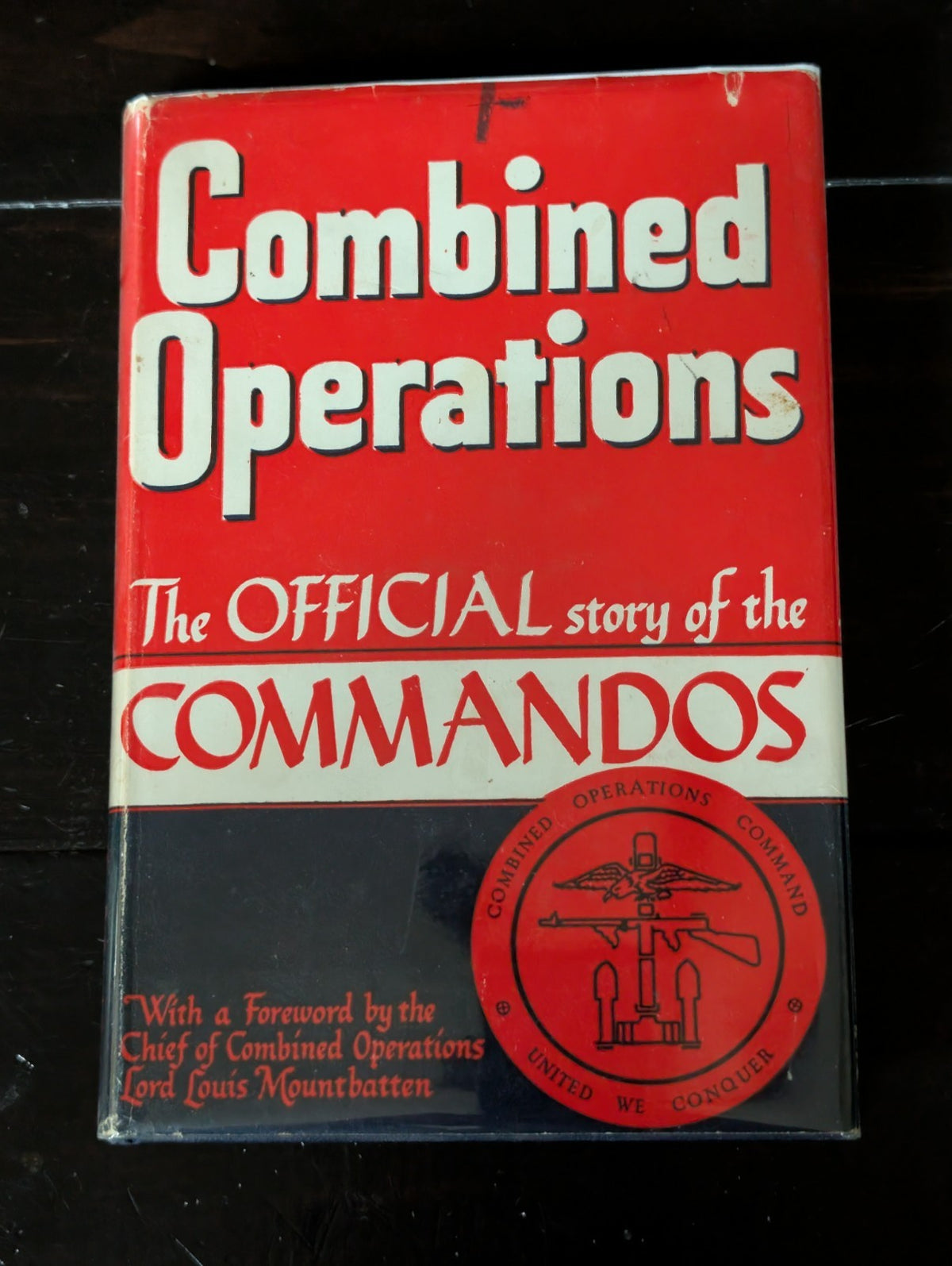 Combined Operations: The Official Story of the Commandos 1st Edition 1943 HC -JD