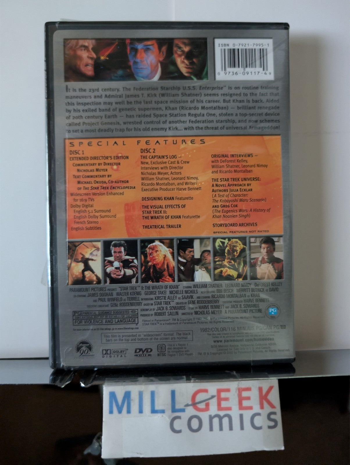 Star Trek Movies Special Collector's Edition, 6 Movie Set (DVD) Like New-JD