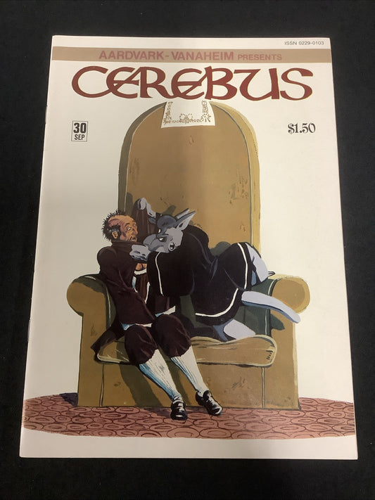 Cerebus #30 (Aardvark-Vanaheim September 1981) VF/NM (9.0) Dave Sim