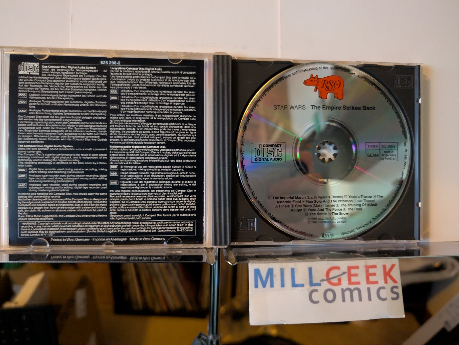 Sci-Fi Soundtracks, 2 CD Lot (Empire Strikes Back, Babylon 5) -JD