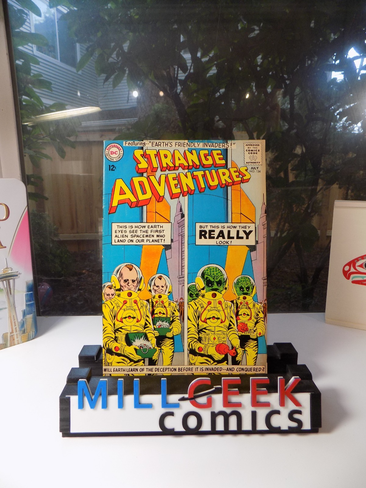 Strange Adventures #154 DC Comic July 1963 Fine+