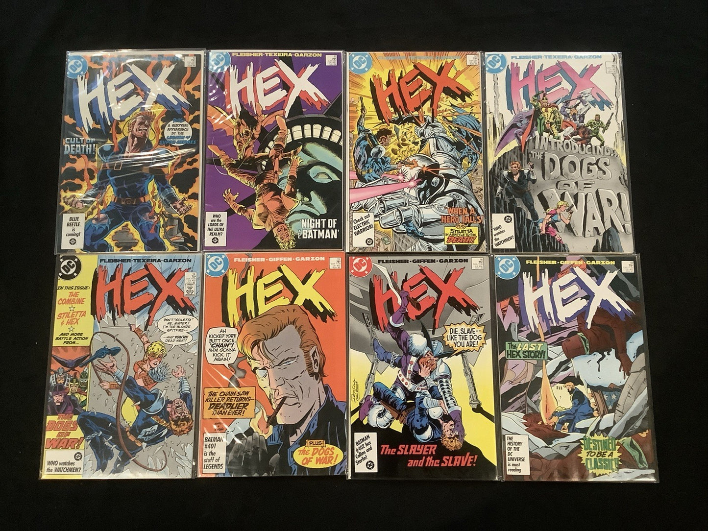 Hex #1-18 (Missing #17) Comic Lot, DC Comics, Fleisher/Texeira, 1985
