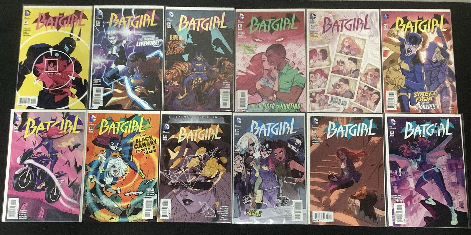 Batgirl #41-52 Comic Lot, DC Comics, Stewart/Fletcher/Tarr, Batgirl Of Burnside