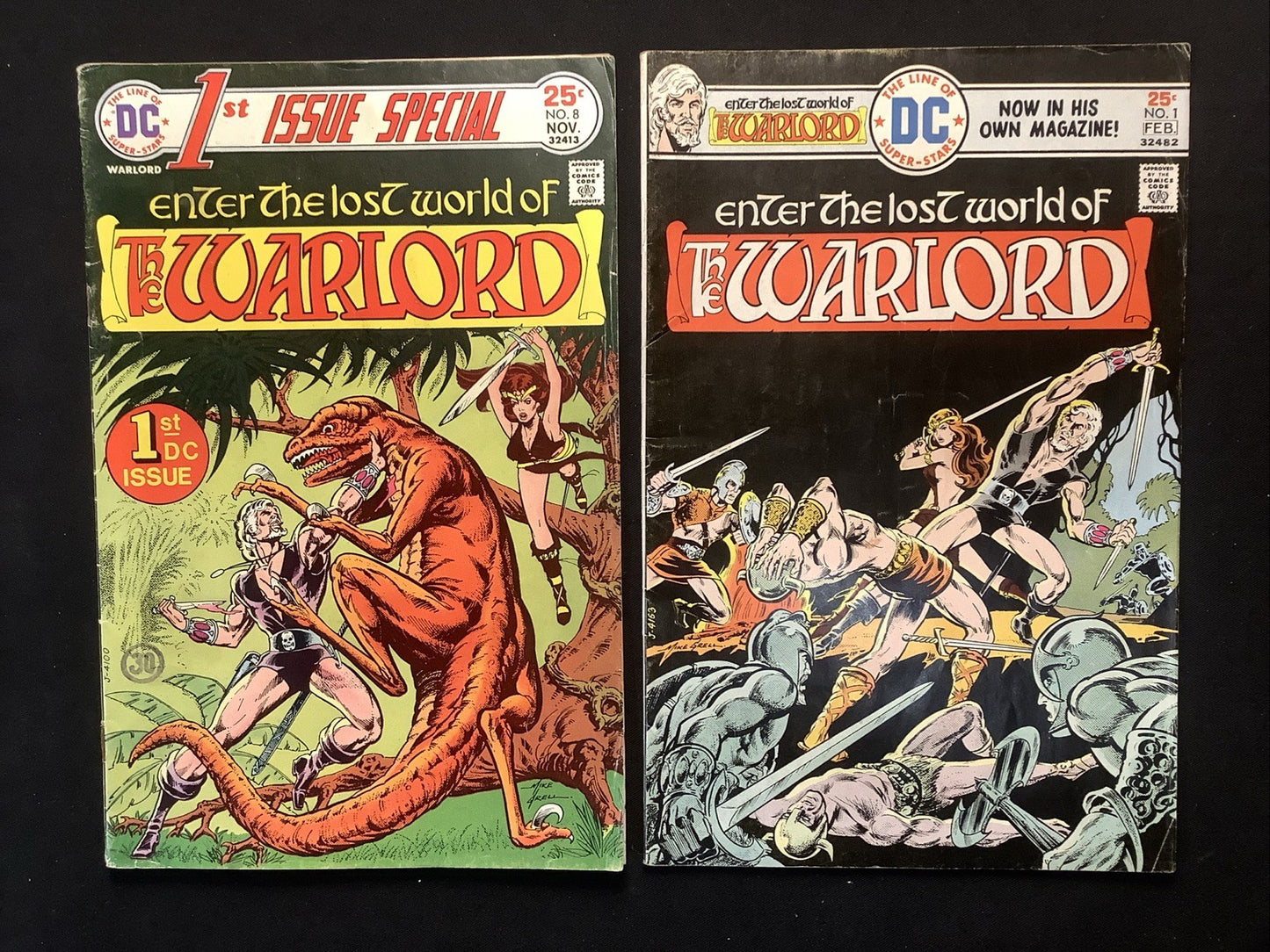 Warlord #1-86 + Annuals #1-4 & 1st Issue Special #8, 1st App Warlord, See Pics