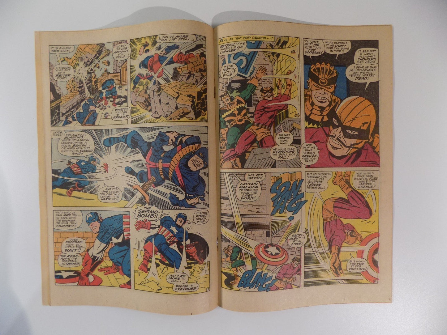 Captain America #105 Marvel Comic September 1968 Fine/Very Fine