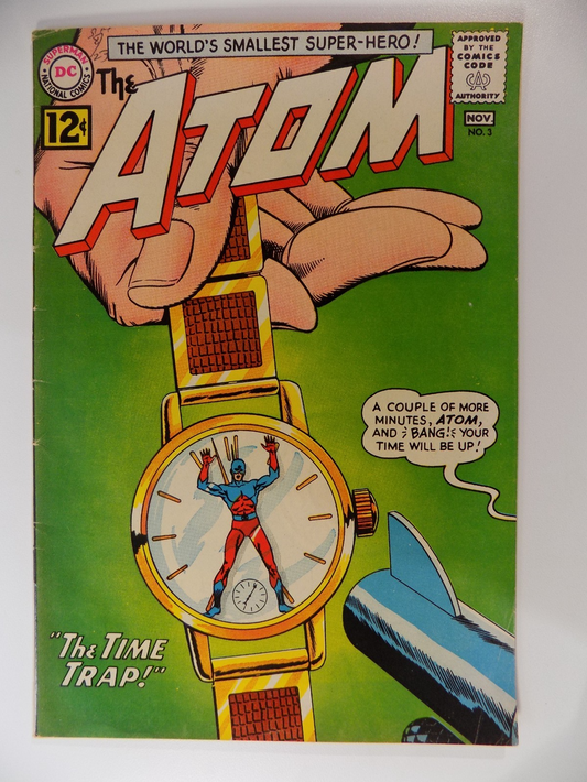 Atom #3 DC Comic November 1962 Fine+