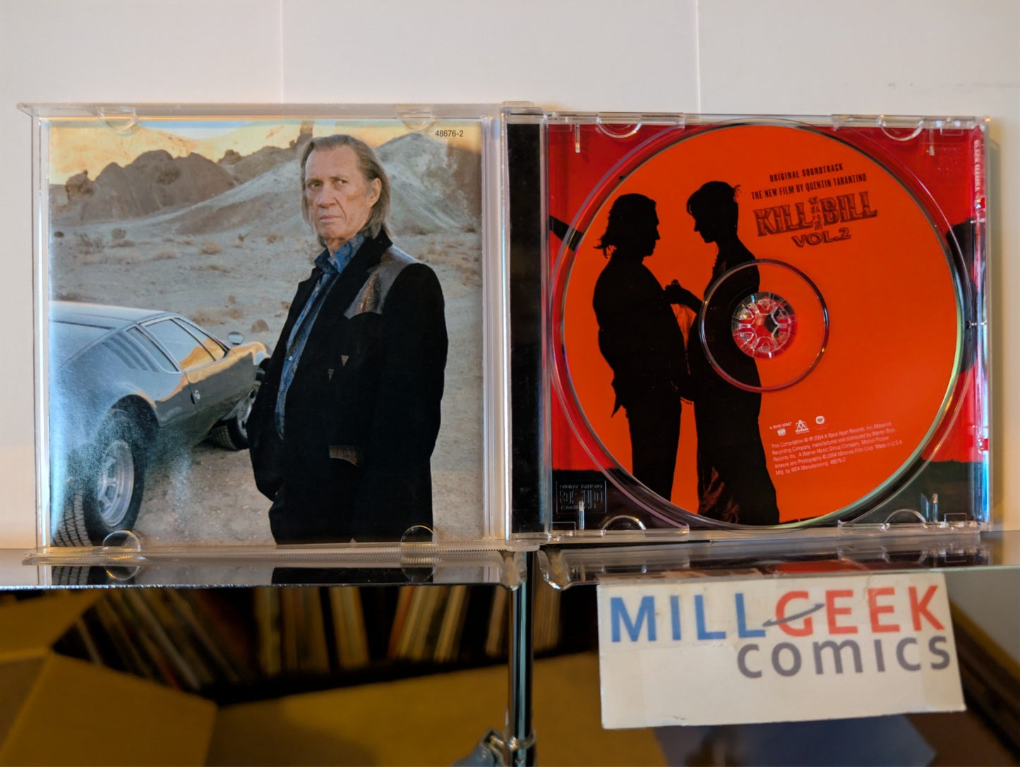 Movie Soundtrack 4 CD Lot (Priscilla, Kill Bill Vol 2, Fifth Element, Crow) -JD