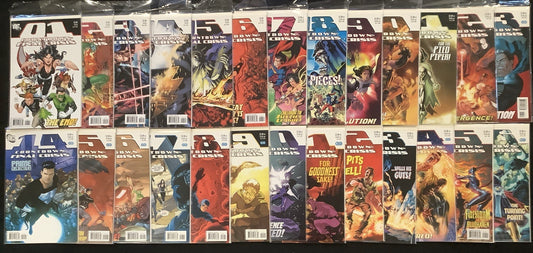 Countdown to Final Crisis #51-1 + DCU #0 Complete Comic Set, DC Comics,Paul Dini