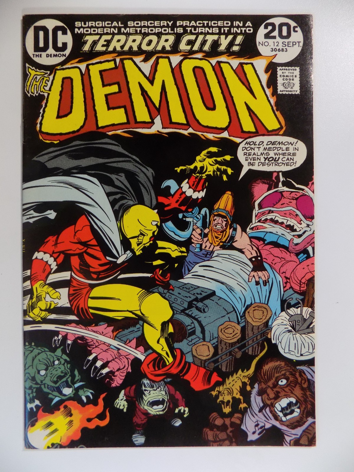 Demon #12 DC Comic September 1973 Very Fine