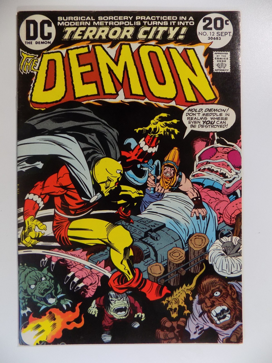 Demon #12 DC Comic September 1973 Very Fine