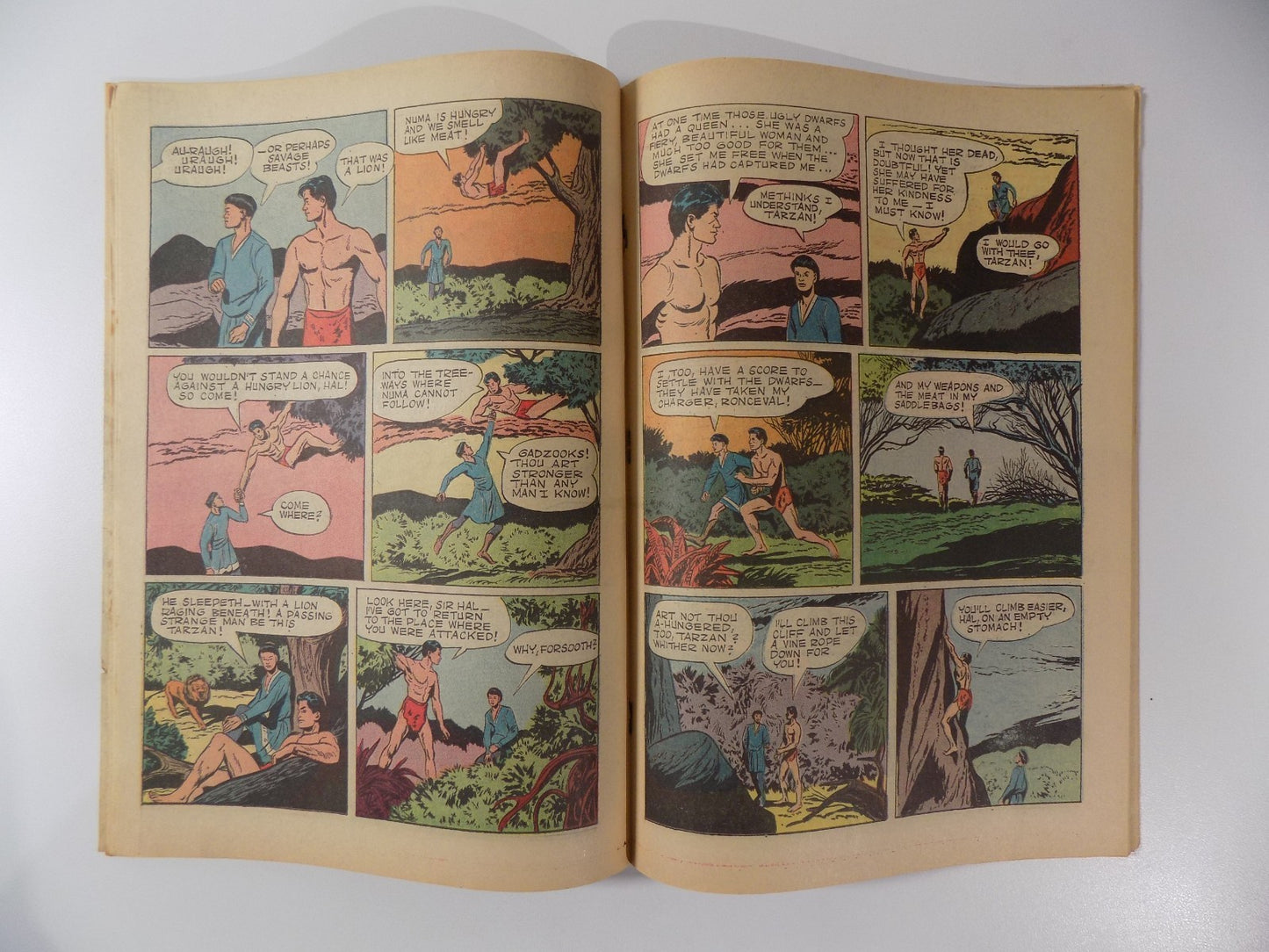 Tarzan Lord o/t Jungle #1 Gold Key Giant Comic 1965 Fine/Very Fine