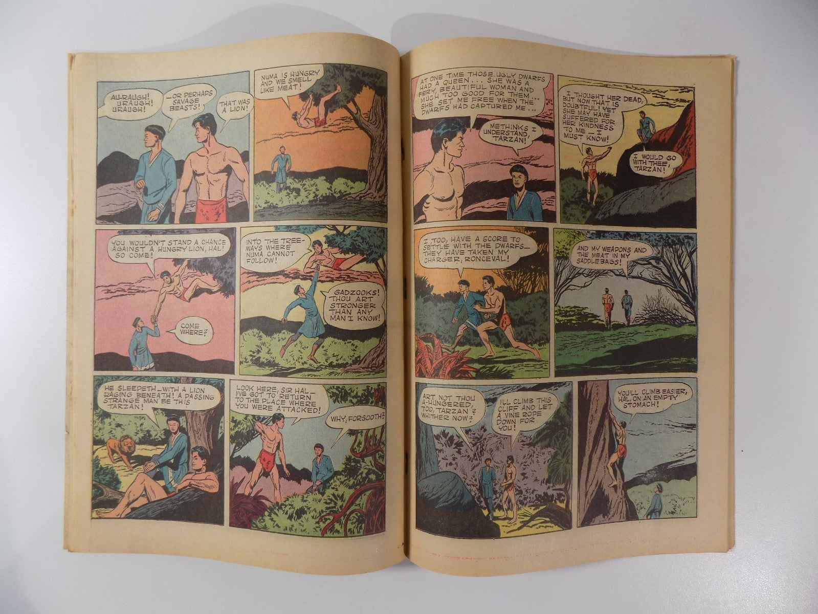 Tarzan Lord o/t Jungle #1 Gold Key Giant Comic 1965 Fine/Very Fine