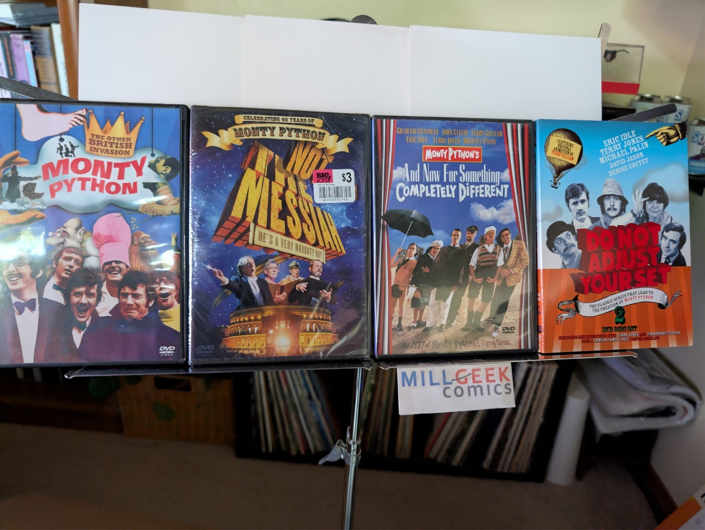 Monty Python lot of 4 Special Movies, John Cleese, Eric Idle (DVD) -JD