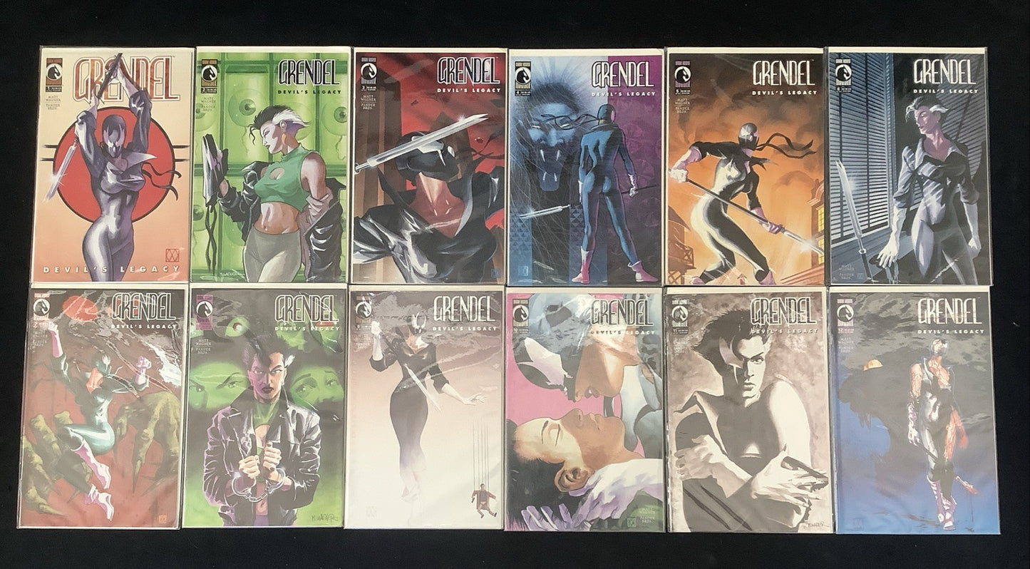 Grendel Bundle: Devil’s Legacy/Devil Child/Devil Inside, All Complete, 17 Comics