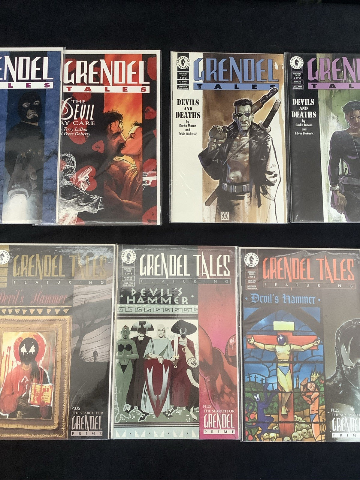 Grendel Tales Comic Bundle, See Photos For Details, 28 Comics, 7 Complete Series