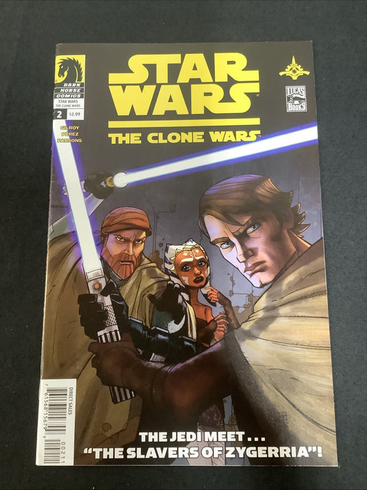 Star Wars: The Clone Wars #2 (Dark Horse Comics 2008) VF- (7.5) 2nd App Ahsoka
