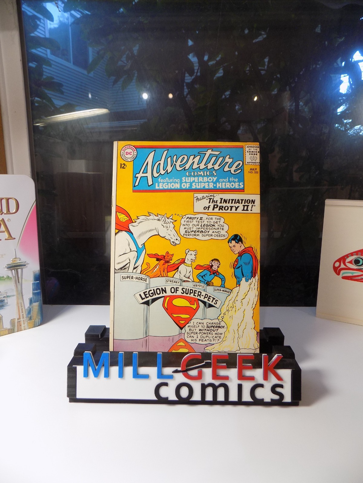 Adventure Comics #322 DC Comic July 1964 Fine/Very Fine