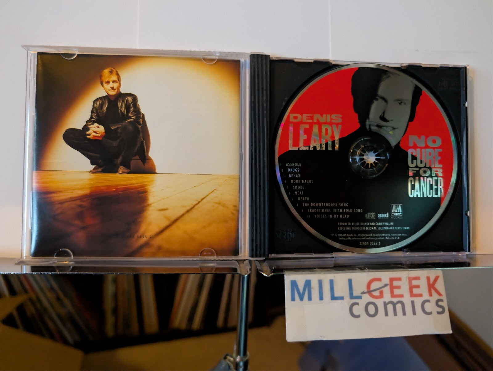 Comedy CDs 2 CD Lot (Dead Parrot Society, No Cure For Cancer) -JD