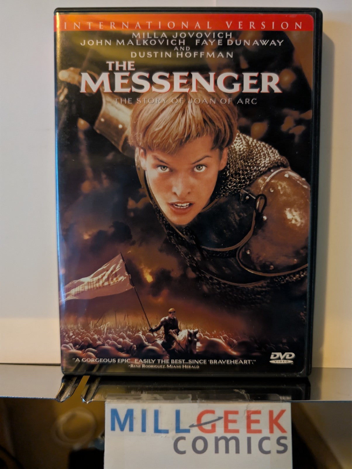 Medieval  4 Movie Lot - Lion in Winter, Hamlet, Joan of Arc, Messenger (DVD) -JD