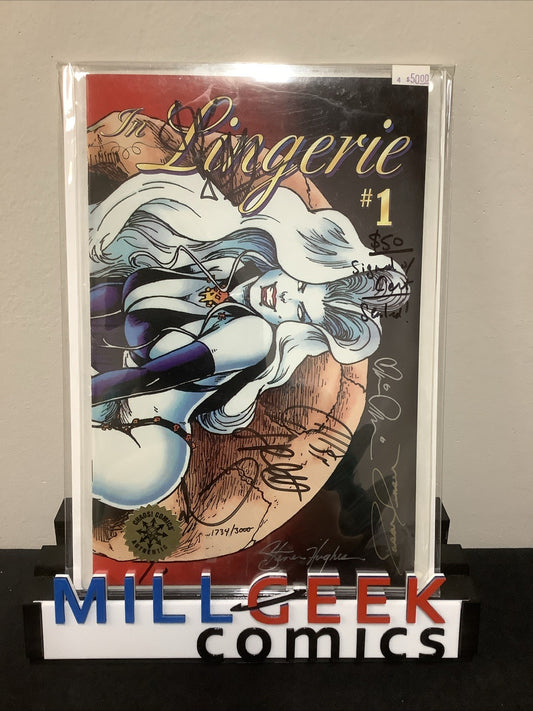 Lady Death in Lingerie #1 (Chaos! Comics August 1995) Autographed, Sealed W/ COA